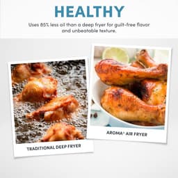 Glazen heteluchtfriteuse en convectieoven met 360 graden Crisp Technologie — thumbnail 5