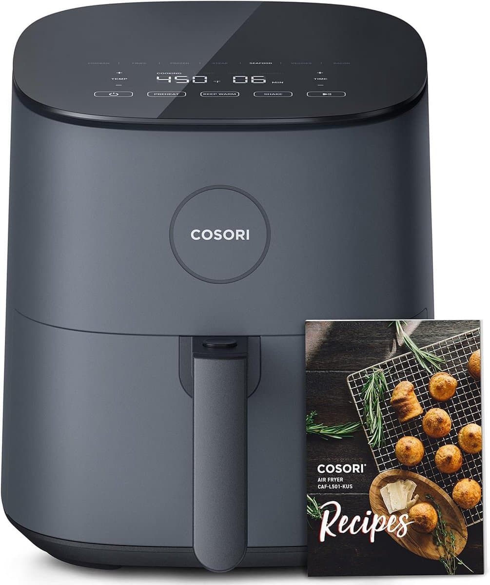 Heteluchtfriteuse XL 4.7 L met 100 Recepten en Accessoireset — afbeelding 1