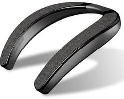 Draagbare Bluetooth Nekband Speaker met Microfoon en Stereogeluid
