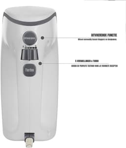 Florixa® Mixer met Mengkom - Keukenmachine - Keukenrobot - Inclusief Accessoires - Antraciet - Zilver - 25cm x 32cm x 25cm — thumbnail 2