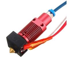 Complete Hotend Set met 0.4mm Mondstuk en Aluminium Blok voor 3D-printer