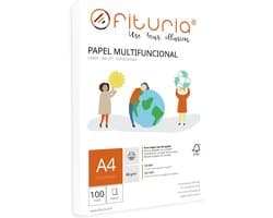 100 Vellen A4 Papier Wit 80g - Multifunctioneel Drukkerijpapier voor Laser, Inkjet en Kopieerapparaat