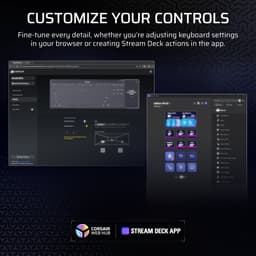 Corsair Galleon 100 SD - Mechanisch Gaming Toetsenbord - Stream Deck Ingebouwd - RGB - US Qwerty — thumbnail 19