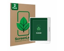 ScreenLeaf - Screenprotector voor Boox Go Color 7 White Edition - Duurzame schermbescherming Folie Beschermfolie transparant 2 Stuks