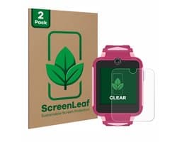 ScreenLeaf - Screenprotector voor TCL Movetime Family Watch MT42X - Duurzame schermbescherming Folie Beschermfolie transparant 2 Stuks