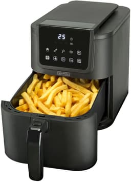 Bourgini Slimfit Airfryer Pure XL - Heteluchtfriteuse - 5 liter - 1500W - PFAS vrij — thumbnail 11