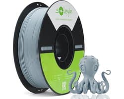 PLA Filament - 3D Printer Materiaal - Snel Printen - Hoge Precisie - 175 mm 1 kg - Grijs