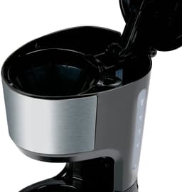 alpina Koffiezetapparaat Filterkoffie 750 W - Koffiemachine met Herbruikbare Koffiezet Filter - Koffiemachine met 1,25 L Glazen Kan - 10 Kopjes Koffie per Keer - Anti-Druppel Koffiemaker — thumbnail 4