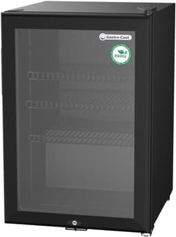 Gastro-Cool KW65 - Mini koelkast met glazen deur 62 Liter - Zwart/Zwart/Zwart 204101 — thumbnail 3