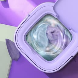 Draagbare Wasmachine - Opvouwbare Wasbak - Thuis Reizen Kamperen - Geïntegreerde Centrifuge - 9 Liter — thumbnail 4