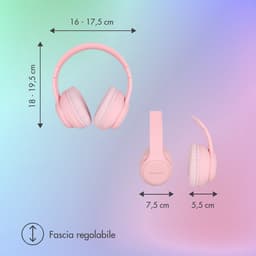 imoshion Kinder Koptelefoon LED - Bluetooth en Decibelbegrenzer - Draadloze Koptelefoon Kinderen — thumbnail 5