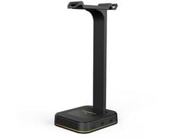 Gaming Headsetstandaard - NOVA GAMING - Hydra - Universele standaard - RGB LED - Zwart