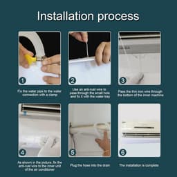 Lekbak Airco - Condenswater Bak - Water Opvangen - Draagbare Unit - 81cm Groot — thumbnail 2