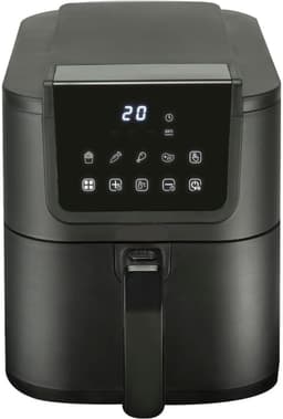 SAVI® Airfryer xl - Airfryer xxl - Heteluchtfriteuse - Zwart- 29cm x 23cm x 40cm — thumbnail 4