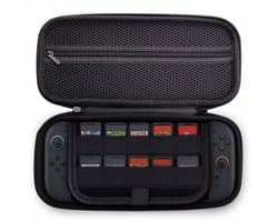imoshion Case geschikt voor Nintendo Switch 2 / Nintendo Switch (OLED) - Hoes met Ritsvak en Handvat - Accessoires - Zwart
