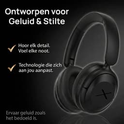 VolkanoX Halo - Bluetooth Koptelefoon - Hoofdtelefoon - Over Ear Koptelefoon - Active Noise Cancelling - Oplaadbaar - Bluetooth — thumbnail 5