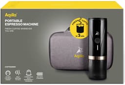 Aqiila Coffeebird Portable espresso machine Koffiezetapparaat Zwart Capaciteit koppen: 5 Portable — thumbnail 2