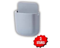 Afstandsbediening Houder- AB Houder - Remote Controll Holder - 3 x 9 x 11,5 cm - Set van 3 stuks