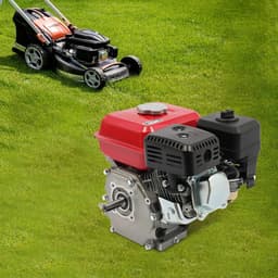 Premium - Gazontractor - Tuinmachine - Duurzaam - Rood - Grasmaaier - Krachtig - Voor grote oppervlakken - Zitmaaier 139cc 5 pk 4-takt benzinemotor zelfrijdende grasmaaier mulching functie en opvangzak inclusief 43 . — thumbnail 4