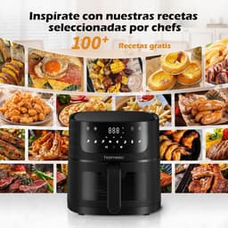 Grote Heteluchtfriteuse 6L met Digitale Touchscreen en 8 Programma's — thumbnail 2