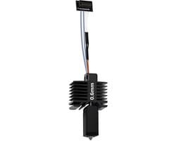 Geüpgrade All-Metal Hotend 0,6 mm met Gehard Stalen Mondstuk voor P1S/P1P 3D-Printer