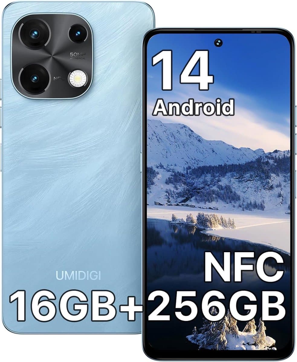 Mobiele Telefoon - Smartphone Android - Dagelijks Gebruik - Groot Intern Geheugen - 68 Inch Scherm — afbeelding 1