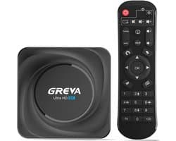 Android TV Box - Media Streamer - Films en Series - 4K 6K 8K Resolutie - 8x6x3 cm