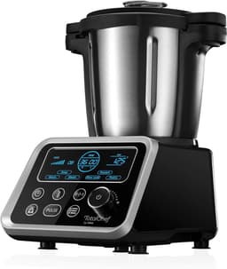 Keukenmachine Koken - All-in-one Keukenrobot - Complexe Gerechten Maken - Geïntegreerde Weegschaal - 3.5L Carafe - Zwart — thumbnail 1