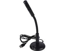 Deze USB-desktopmicrofoon is plug-and-play, omnidirectioneel en Geschikt voor pc's en laptops. Hij kan worden gebruikt voor computerspellen, opnames, chatten, zingen, vergaderingen en andere gelegenheden.