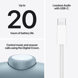 Apple – AirPods Max 2 – Draadloze hoofdtelefoon – USB-C – blauw — thumbnail 2