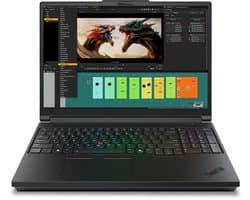 Lenovo ThinkPad T16g Gen 3 Intel Core Ultra 9 275HX Laptop 40,6 cm (16") WUXGA 32 GB DDR5-SDRAM 1 TB SSD NVIDIA GeForce RTX 5080 Laptop GPU Wi-Fi 7 (802.11be) Windows 11 Pro Engels Zwart
