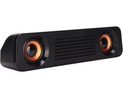 Draadloze Hifi Stereo Soundbar voor Desktop en TV - USB Powered