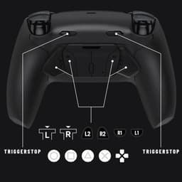 Clever Ultimate Esport Controller Black (PS5 compatibel) — thumbnail 3