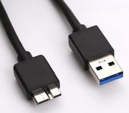 USB 3.0 naar Micro B datakabel 50 cm voor harde schijven, tablet, camera en PC — thumbnail 3