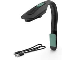 Oplaadbare Klemboeklamp voor Lezen - Flexibel Licht
