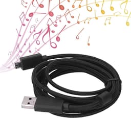 Hoofdtelefoon Adapter - Audio Kabel - Verbeter Geluidskwaliteit - OFC Koperdraad - 2 Meter Lengte - Geel — thumbnail 4