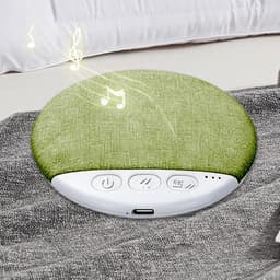 Slaapsprekers - Bluetooth - Ultra Dun (1.1 cm) - Kussen Speaker met Timer - 20-48 uur Accu - Witte Ruis - Voor Beter Slapen - Draadloos - groente — thumbnail 3