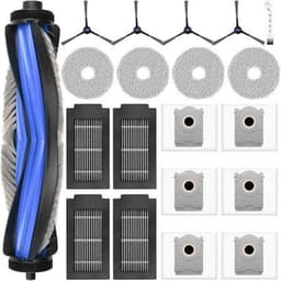 YOZHIQU 20 Stuks Stofzuigeraccessoiresets - Huishoudelijke Apparaten - Geschikt voor Ecovacs Deebot T50 - Grote Capaciteit & Efficiënte Reiniging - Kunststof - Incl Hoofdborstel 、Stofzakken、Dweilen、Filters、Zijborstels、Reinigingsborstel — thumbnail 1