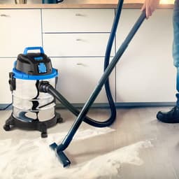 DnA® Karcher - Karcher Stofzuiger - Bouwstofzuiger - Festool Stofzuiger - Bouwstofzuiger Zonder Zak - Zilver - 35cm x 35cm x 51cm — thumbnail 4
