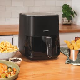 Heteluchtfriteuse - Airfryer - Gezond Koken - PerfectCook Technologie - 5.5 Liter - Zwart — thumbnail 5