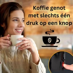 Koffiezetapparaat met Thermoskan - Koffiezetapparaat voor 10 Kopjes - Anti Drup - 1L - RVS- Zilver- 21cm x 19cm x 34cm — thumbnail 4
