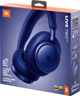 JBL Live 780NC - Draadloze Noise Cancelling Koptelefoon - Bluetooth Over-Ear - 80 uur batterij - Hi-Res Audio - Multipoint - JBL Signature Sound - Blauw — thumbnail 10
