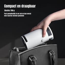 SAVI® Draagbare beamer - Beamer - Projector - Mini Beamer - Wit -10cm x 10cm x 16cm — thumbnail 5