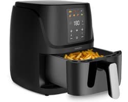 Tomado TAF3010B - Airfryer - Heteluchtfriteuse - 3 liter inhoud - Digitaal display - 300 gr friet