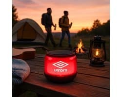 Grundig Bluetooth Speaker – Draadloze Speaker Bluetooth met Led-Lichtshow – Muziek Box Bluetooth voor Feestjes – Compacte Partybox met Usb-C Opladen en AUX