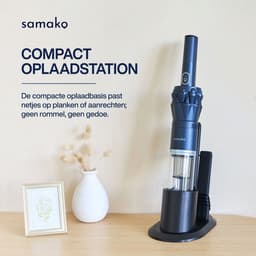 Kruimeldief NanoDetect 120W - Kruimelzuiger Snoerloos - Krachtige Handstofzuiger - Draadloos - Autostofzuiger - Samako — thumbnail 7