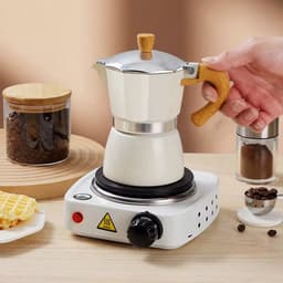 Luxe Koffie Reisset | Filter Koffie met Koffiemolen | Ketel | Voorraadpot | Koffiebonen Set — thumbnail 2