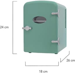 Skincare Fridge 4L - Organizer - Make up Koelkast - Beauty Fridge - Groen — thumbnail 2