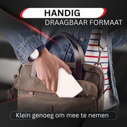 CLGP® Harde Schijf Extern - Draagbare - 1TB Opslag - Wit — thumbnail 4