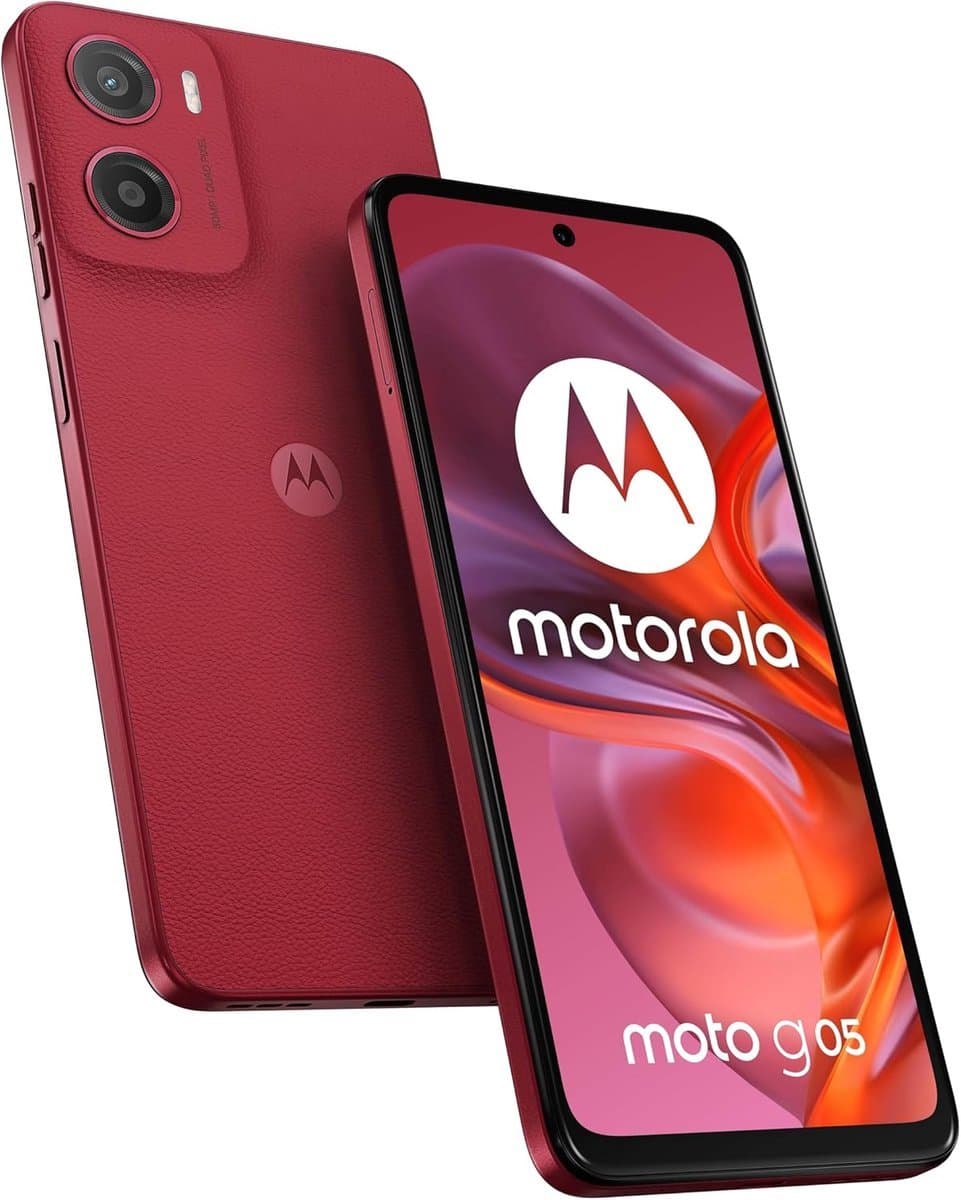 Motorola moto G05 - 256GB - Rood — afbeelding 1